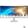 MSI PRO 34" MP341CQW белый {VA Curved 3440x1440 100Hz 4ms 2xHDMI2.0 DisplayPort1.2 2x2W VESA} 9S6-3PB2CT-025]