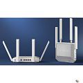 Netcraze Hopper 4G+ (NC-2312) Гигабитный интернет-центр с модемом 4G+, двумя слотами для SIM-карт, Mesh Wi-Fi 6 AX3000, 5-портовым Smart-коммутатором