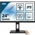 LCD AOC 23.8" Q24P2Q Pro черный {IPS 2560x1440 16:9 1000:1 250cd 178/178 D-Sub HDMI DisplayPort}