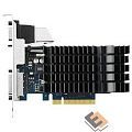 Видеокарта ASUS GeForce GT730 Silent LP 2GB GDDR5 64Bit VGA/DVI/HDMI (GT730-SL-2GD5-BRK) RTL