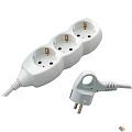 СТАРТ (4607175852715) Удлинитель 3 розетки. С/У S 3x3-Z 3p3m. С заземлением. Длина провода 3 м.