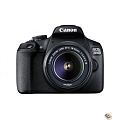 Canon EOS 2000D черный {24.1Mpix 18-55mm f/3.5-5.6 III 3" 1080p Full HD SDXC Li-ion} (с объективом) 2728C002