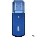 Флеш накопитель 128Gb Silicon Power Helios 202, USB 3.2, Голубой