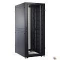 ЦМО Шкаф серверный ПРОФ напольный 48U (800x1200) дверь перфор. 2 шт., черный, в сборе (ШТК-СП-48.8.12-44АА-9005)