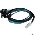 Procase CBL-SLSAS8-8SATA-10 Кабель для подключения корзин, SFF-8654 (Slimline SAS x8) к 8* SATA , 100 cm