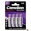 Camelion Ultra BL-4 LR6 (LR6-BP4UT, батарейка 1.5В)(4 шт. в уп-ке)