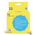 T2 C4836A Картридж №11 (IC-H4836) для HP Business InkJet 1200/2200/2600/2800/CP1700/Pro K850, голубой, 1750 стр.