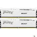 Kingston DDR5 DIMM 32GB 5200MT/s CL40 (Kit of 2) FURY Beast White XMP KF552C40BWK2-32