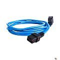 REM Шнур питания с фиксатором IEC 60320 C19/IEC 60320 C20, 16 А / 250 В (3 * 1,5), длина 1,8 м, синий R-16-Cord-C19-C20-1.8-Blue
