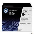 HP CE255XD Картридж ,Black{LJ P3015, Black, (2 х 12500стр), 2-pack}