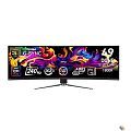 MSI MPG 49" 491CQPX QD-OLED черный {QD-OLED Curved 1800R 5120x1440 240Hz 0.03ms 32:9 250cd 2xHDMI DisplayPort 2xUSB 