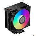 Кулер для процессора/ PCCooler RT500  Digital ARGB BK (240W, 4-pin PWM, LED temp., 152mm, Al/Cu, 5x6mm, ARGB, 1x120