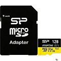 Micro SecureDigital 128GB Silicon Power U3,V30,A2,Inspire,DDR200 W/A SP128GBSTXLA2V1N