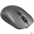Мышь Wireless A4Tech Fstyler FB26CS Air2 серая/черная, оптическая (2000dpi), BT/Radio, USB, для ноутбука, (4but) (201