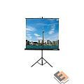 Lumien Eco View LEV-100103  Экран на треноге 200x200 см 1:1 напольный рулонный