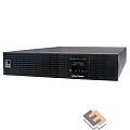 CyberPower OL1500ERTXL2U ИБП {Online, 1500VA/1350W USB/RS-232/Dry/EPO/SNMPslot/RJ11/45/ВБМ (8 IEC С13), 12В/9 Ач х 3}