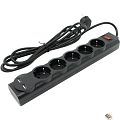 Defender Фильтр DFS 753 3.0 м, 5 розеток, 2xUSB, 2.1A (99753)