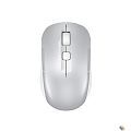 Мышь A4TECH Fstyler FB26CS Air2, оптическая, беспроводная, USB, серебристый и белый [fb26cs air2 icy white]