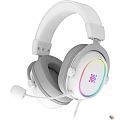 Defender Игровая гарнитура Halo белый, RGB, провод 2 м [62560]