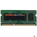 QUMO DDR3 SODIMM 4GB QUM3S-4G1600K11L PC3-12800, 1600MHz, 1.35V
