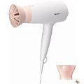 PHILIPS BHD300/10 Фен,1600 Вт, 3 режима, насадка ThermoProtect, концентратор, шнур 1,8 м. Цвет: белый с розовым.