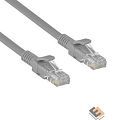 Exegate EX282018RUS Патч-корд медный UTP-RJ45-RJ45-5e-CU-20M-GY, UTP, cat.5e, 20м, серый