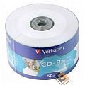 Verbatim  Диски CD-R  80min, 700mb, 52x Ink Print bulk (50шт) [43794]
