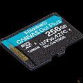 Micro SecureDigital 256GB Kingston SDCG4/256GBSP Canvas Go! Plus V10 A2 w/o adapter