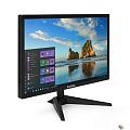 LCD ExeGate 21.5" EB2200A черный {VA 1920x1080 75hz 5ms 16:9 200cd 3000:1 170/160 D-Sub HDMI VESA регулир