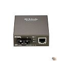 D-Link DMC-G02SC/A1A Медиаконвертер с 1 портом 100/1000Base-T и 1 портом 1000Base-SX с разъемом SC для многомодового
