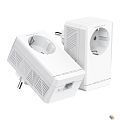 Mercusys MP500P KIT AV1000 Комплект гигабитных Powerline-адаптеров со встроенной розеткой