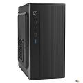Exegate EX298155RUS MINITOWER mATX W/PSU 2 х USB+USB3.0 HD Audio черный BAA-408U EX298155RUS EXEGATE