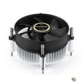 Exegate EX286138RUS Кулер ExeGate EK-11508 (Al, LGA1150/1151/1155/1156/1200, TDP 75W, Fan 90mm, 2200RPM, Hydro bearing, 3pin, 22db, 285г, с термопа