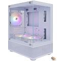 1STPLAYER MIKU Mi2-A White / mATX / 3x120mm LED fans / Mi2-A-WH-2F1R-W-1F1-W