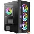 Корпус MIDITOWER PRISM-G-BK-V2 AEROCOOL