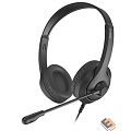 A4Tech Fstyler FH100i черный 1.8м накладные (FH100I (STONE BLACK))