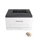 Pantum CP1100DW, Принтер цветной лазерный, A4, 18 стр/мин, 1200x600 dpi, 1 GB RAM, Duplex, paper tray 250 pages, USB, LAN, WiFi, start. cartridge 1000