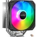 PCCooler Paladin 400 ARGB S115X/1200/1700/AM4 (TDP 200W, 130mm PWM ARGB FAN, 4 тепловые трубки 6мм, 800-1600RPM, 18-28,6dBa)