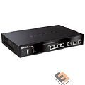 D-Link DWC-1000/C1A PROJ Беспроводной контроллер с 6 портами 10/100/1000Base-T и 2 USB-портами