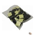 5bites Площадка (самокл.) CTM2525-50BK 25ММ / 50ШТ