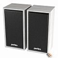 Perfeo колонки "CABINET" 2.0, мощность 2х3 Вт (RMS), белый дуб, USB