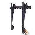 Kromax VEGA-12 black, наст. для TV 22"-65", max 50 кг, 1 ст св., нак. 0°-8°, от ст. 42 мм, max VESA 400x400 мм.
