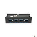 Gembird Планка USB 3.0 на переднюю панель 3.5", 4 порта USB (FP3.5-USB3-4A)