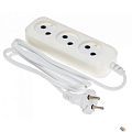 BURO Сетевой удлинитель 3 розетки,1.5 метра, (BU-PSL3.1/W), белый (пакет ПЭ) {475331}