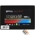 Silicon Power SSD 480Gb S55 SP480GBSS3S55S25 {SATA3.0, 7mm}