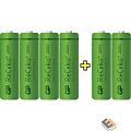 GP ReEnergy 270AAHC AA, емкость 2650 мАч (270AAHC4/2RGY-2CRCB6)(6 шт. в уп-ке)  аккумулятор