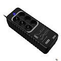 ИБП CBR [LGT-650H-6F-LDB] Offline 650VA/360W 5Ah12V 6 x Shuko+ Breaker