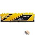 Память DIMM DDR4 8Gb PC21300 2666MHz CL19 Netac Shadow yellow 1.2V (NTSDD4P26SP-08Y)