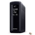 CyberPower VP1600ELCD ИБП {Line-Interactive, Tower, 1600VA/960W USB/RS-232/RJ11/45  (4 + 1 EURO), 12В/9 Ач х 2}