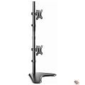 ONKRON D208FS чёрный {Для мониторов диагональю 13"-34" Максимальная нагрузка: 2х8 кг (17.6 lbs) VESA: 75x75, 100х100мм}